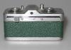 MEOPTA MIKROMA II GREEN LEATHER COVER IN VERY GOOD CONDITION