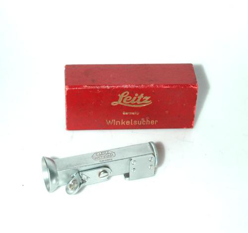 LEICA ANGLE FINDER WITH ORIGINAL BOX IN GOOD CONDITION