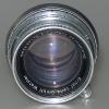 LEICA 50mm 2 SUMMICRON CHROME COLLAPSIBLE FROM 1955, LENS HOOD, UVA FILTER, IN GOOD CONDITION