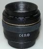 CANON 50mm 1.4 EF USM WITH FILTER, INSTRUCTIONS, BOX, MINT
