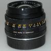 LEICA 28mm 2.8 ELMARIT-R BLACK GERMANY 3 CAMS FROM 1985 WITH LENS HOOD