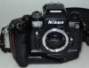 NIKON F4 WITH MB-21, MF-22, STRAP, INSTRUCTIONS IN FRENCH, MINT
