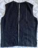 Chanel black cashmere and silk sleeveless sweater, size 40, very good condition