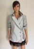 Chanel vintage gray waterproof jacket, collection 2000, size 38, good condition