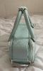 Delvaux Cool Box Mini Taurillon Soft bag, Celadon, Dustbags, papers, superb new condition