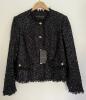 Escada sparkling black suit jacket, 2020 collection, size 46 new label