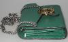 Gucci Dionysus bag in emerald green grained leather, chain shoulder strap, Dustbag, superb