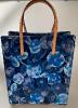 Louis Vuitton Flower Ikat Catalina shopping bag in blue patent leather and natural leather, Dustbag, from 2013, superb