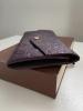 Louis Vuitton Sarah wallet monogram imprint plum leather, Dustbag, box, very good condition
