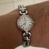 Michel Herbelin watch Cable quartz in silver steel, mother-of-pearl dial new condition label