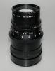 HASSELBLAD 150mm 4 SONNAR WITH LENS HOOD AND RING OF M.A.P. IN VERY GOOD CONDITION