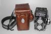 ROLLEIFLEX 2.8F FROM 1966 WITH 80/2.8 PLANAR, LIGHT METER, BACK GLASS, BAG, STRAP, STIGMOMETER FOCUSING SCREEN, IN VERY GOOD CONDITION