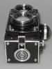 ROLLEIFLEX 2.8F FROM 1966 WITH 80/2.8 PLANAR, LIGHT METER, BACK GLASS, BAG, STRAP, STIGMOMETER FOCUSING SCREEN, IN VERY GOOD CONDITION