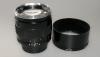 CANON 85mm 1.4 PLANAR ZE FOR CANON EF, LENS HOOD, INSTRUCTIONS, PAPERS, MINT