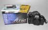 CONTAX ARIA WITH STRAP, INSTRUCTIONS, BOX, IN GOOD CONDITION
