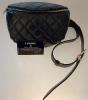 Chanel fanny pack belt in black quilted leather, Dustbag, superb