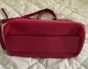Dolce & Gabbana Sicily large raspberry leather bag, shoulder strap, very good condition