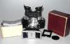 EXAKTA VAREX IIa WITH TESSAR 50/2.8, STEREFLEX, MASK, STEREO VIEWFINDER, STEREO LENS, RING