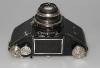 EXAKTA VP MODEL B VERSION 4 FROM 1938 WITH 3 LENSES, ACCESSORIES, CASE, IN GOOD CONDITION
