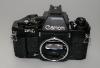 CANON F-1 NEW WITH FINDER AE-FN, INSTRUCTIONS IN FRENCH, MINT