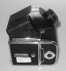 HASSELBLAD 500CM CHROME WITH PME VIEWFINDER, FILM BACK A12, STIGMOMETRE FOCUSING SCREEN, IN VERY GOOD CONDITION