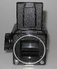 HASSELBLAD 503CX BLACK WITH FILM BACK 12 6x6, SIMPLE ACUTE-MATTE FOCUSING SCREEN, IN VERY GOOD CONDITION