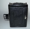 IHAGEE 9x12 WITH LENS TESSAR 13,5cm/4.5 PIONNIER METAL MODEL OF 1929/1936 WITH FILM PLATES HOLDER AND CASE