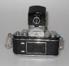 KINE EXAKTA WITH TESSAR 50/2.8 FROM 1936, TESSAR 40/4.5 FROM 1952, VIEWFINDER, CASE, IN GOOD CONDITION