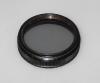 LEICA 44 BLACK POLARIZING FILTER 13358 D WITH PLASTIC BOX IN GOOD CONDITION