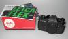 LEICA LEICAFLEX SL BLACK FROM 1972 WITH INSTRUCTIONS, PAPERS, BOX, IN GOOD CONDITION