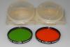 LEICA SET OF 2 FILTERS SERIE VI ORANGE AND GREEN, BOX, IN GOOD CONDITION