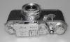 LEICA IIIG CHROME FROM 1957 WITH ELMAR 50/2.8, BAG, IN GOOD CONDITION