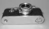 LEICA IIIG CHROME FROM 1957 WITH ELMAR 50/2.8, BAG, IN GOOD CONDITION