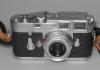 LEICA M3 CHROME SINGLE STROKE FROM 1960 WITH 50/2.8 ELMAR FROM 1958, STRAP, IN GOOD CONDITION