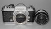 NIKON NIKKORMAT FT CHROME WITH 50/2 NIKKOR-H.C AUTO, IN GOOD CONDITION
