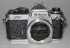 NIKON FE2 CHROME WITH INSTRUCTIONS IN FRENCH, IN VERY GOOD CONDITION