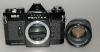 PENTAX ES II FROM 1973 RARE VERSION MOTOR DRIVE WITH 50/1.4 SMC TAKUMAR, INSTRUCTIONS IN FRENCH, IN VERY GOOD CONDITION