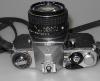 PENTAX ME CHROME WITH 50/1.4 SMC KM, STRAP, INSTRUCTIONS, IN GOOD CONDITION