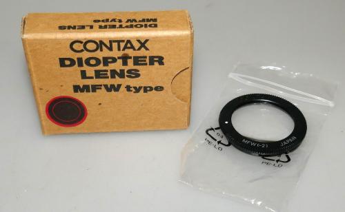 CONTAX DIOPTER LENS MFW (-2) FOR MF-2, BOX, MINT