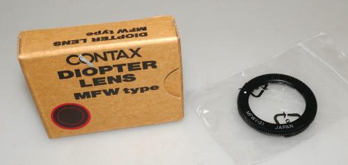 CONTAX DIOPTER LENS MFW (-3) FOR MF-2, BOX, MINT