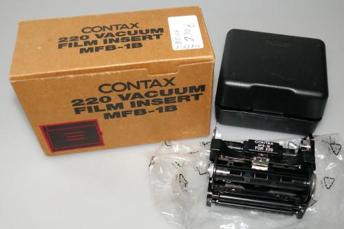CONTAX 220 VACUUM FILM INSERT MFB-1B NEW IN BOX