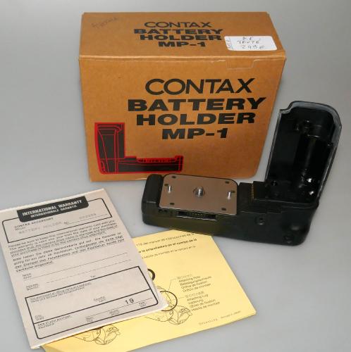 CONTAX BATTERY HOLDER MP-1, BOX, IN GOOD CONDITION