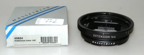 HASSELBLAD EXTENSION TUBE 16E 40654, BOX, IN VERY GOOD CONDITION