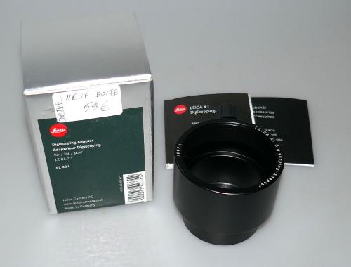 LEICA DIGISCOPING ADAPTER FOR LEICA X1 42331 NEW IN BOX