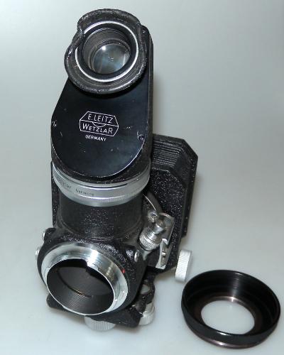 LEICA VISOFLEX 1 WITH BELLOWS, RINGS M AND SCREW