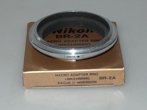 NIKON MACRO ADAPTER RING BR-2A, BOX, IN VERY GOOD CONDITION