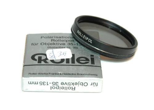 ROLLEIFLEX POLARISATION FILTER ROLLEIPOL FOR 35-135 WITH BOX
