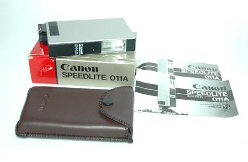 CANON SPEEDLITE O11A NEW IN BOW WITH BAG AND INSTRUCTIONS