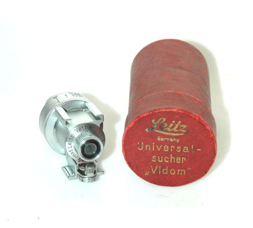 LEICA UNIVERSAL FINDER VIDOM CHROME WITH BOX