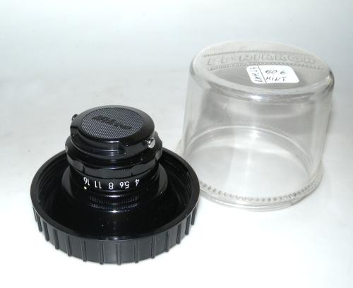 NIKON 50mm 4 EL-NIKKOR WITH PLASTIC BOX MINT